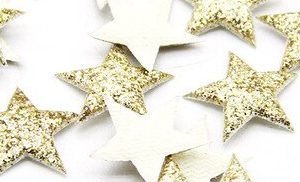 Patch Glitter Star Hair Accessories For Clothing Sewing